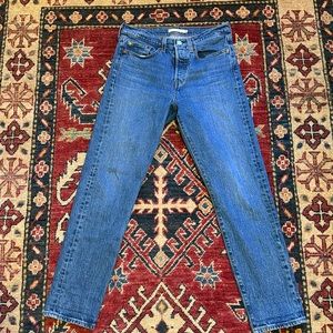Women’s Levi Wedgie Blue Jeans